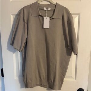 NWT Kalibre Men's Knit Polo Shirt